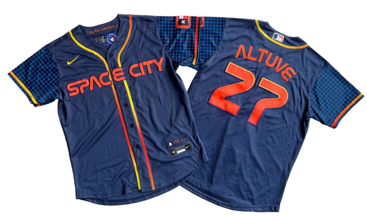 #27 Jose Altuve Space City Jersey